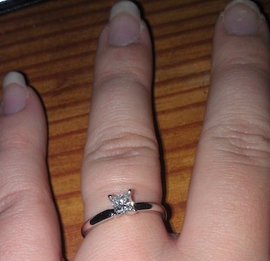 0.5 carat diamond ring